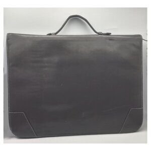 Ventura Gray Leather Portfolio - Vintage